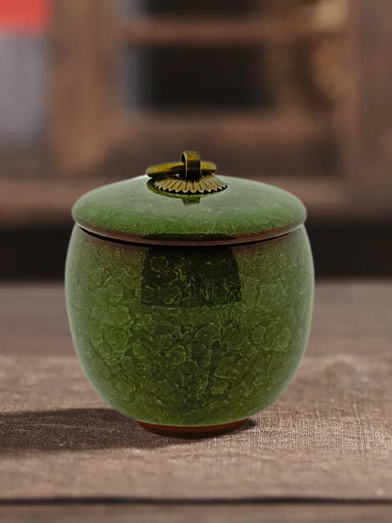 Mini urn - Jade groen